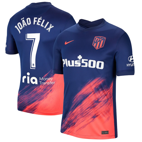 Maillot Atletico Madrid João Félix 7 Exterieur 2021-22